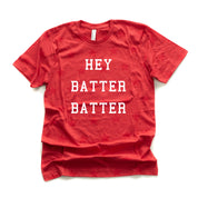 Hey Batter Batter - Unisex STAR Tee Little Mama Shirt Shop