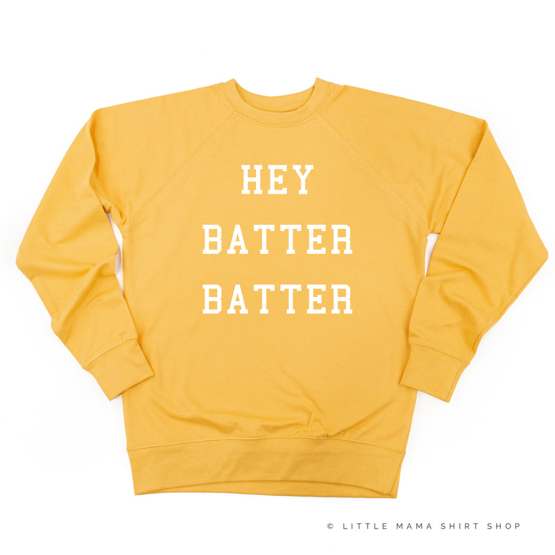 Hey Batter Batter - Lightweight Pullover Sweater