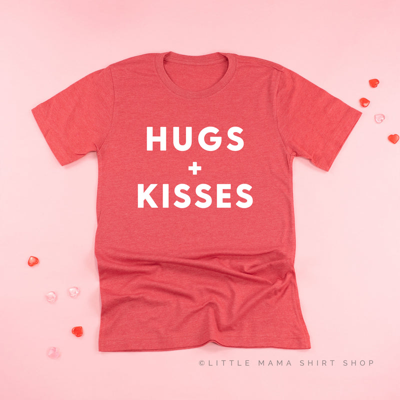 Hugs + Kisses - Unisex Tee