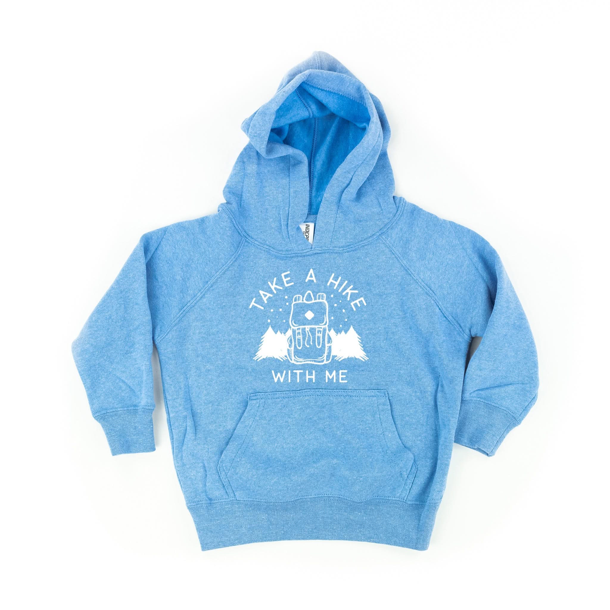 TAKE A HIKE WITH ME - CHILD HOODIE Little Mama Shirt Shop LLC