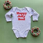 Happy Jolly Soul - Child LONG SLEEVE Tee Little Mama Shirt Shop