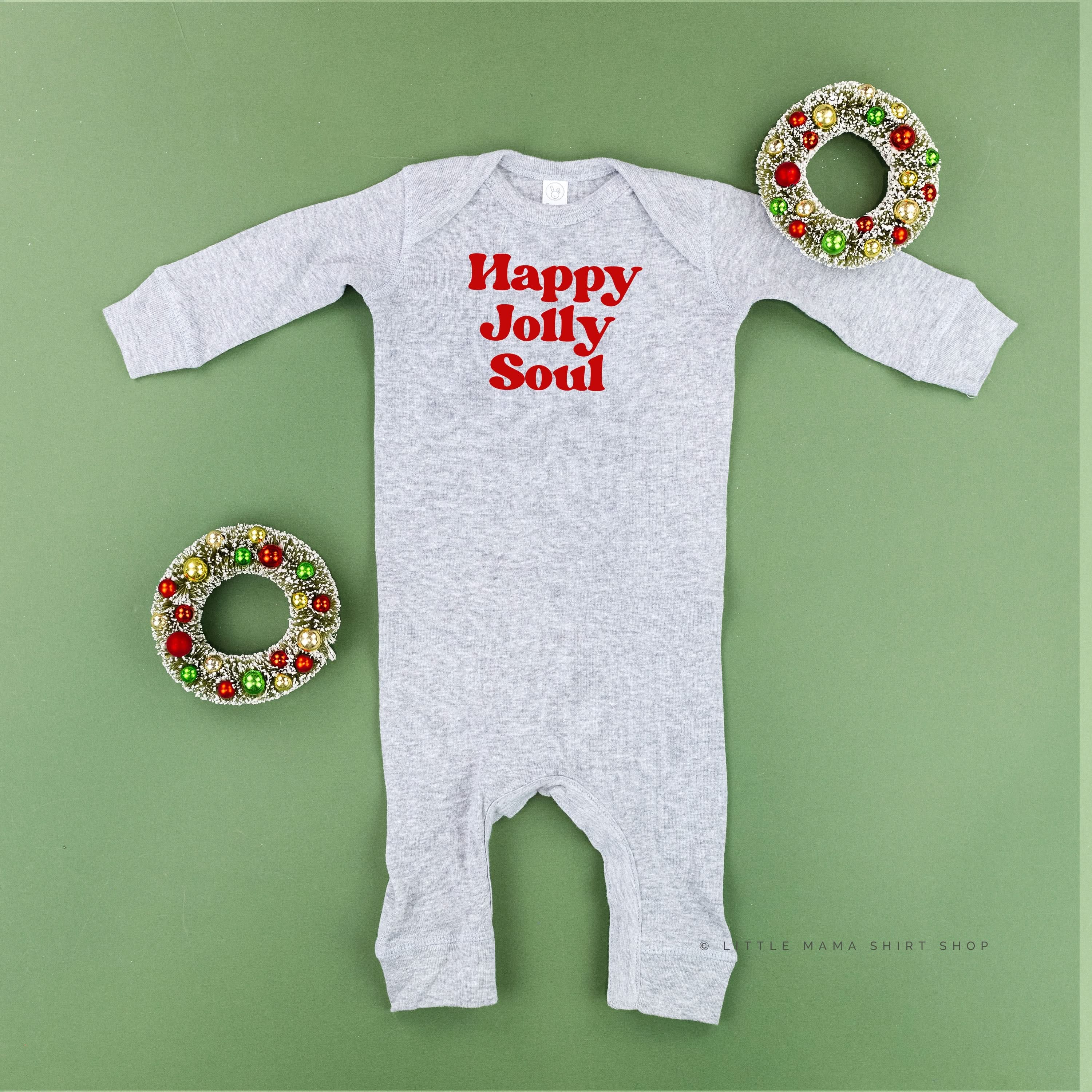 Happy Jolly Soul - Baby Sleeper Little Mama Shirt Shop