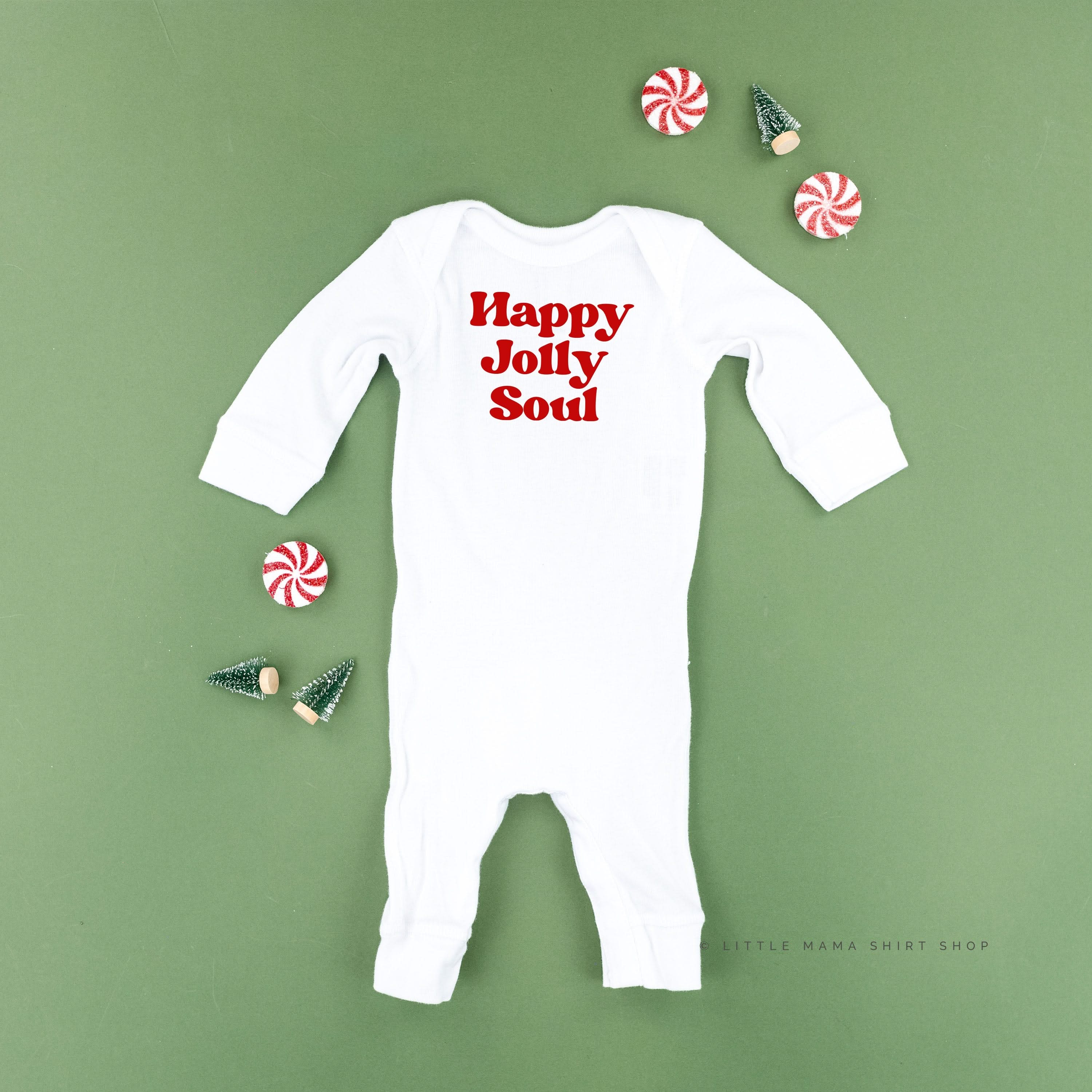 Happy Jolly Soul - Baby Sleeper Little Mama Shirt Shop