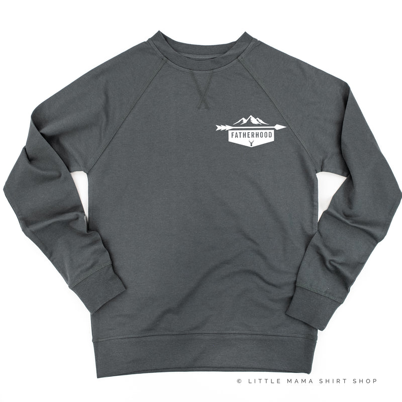 FATHERHOOD - ARROW - Pocket Design - Lightweight Pullover Sweater