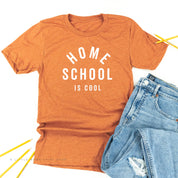 Home School is Cool - Unisex Tee Little Mama Shirt Shop