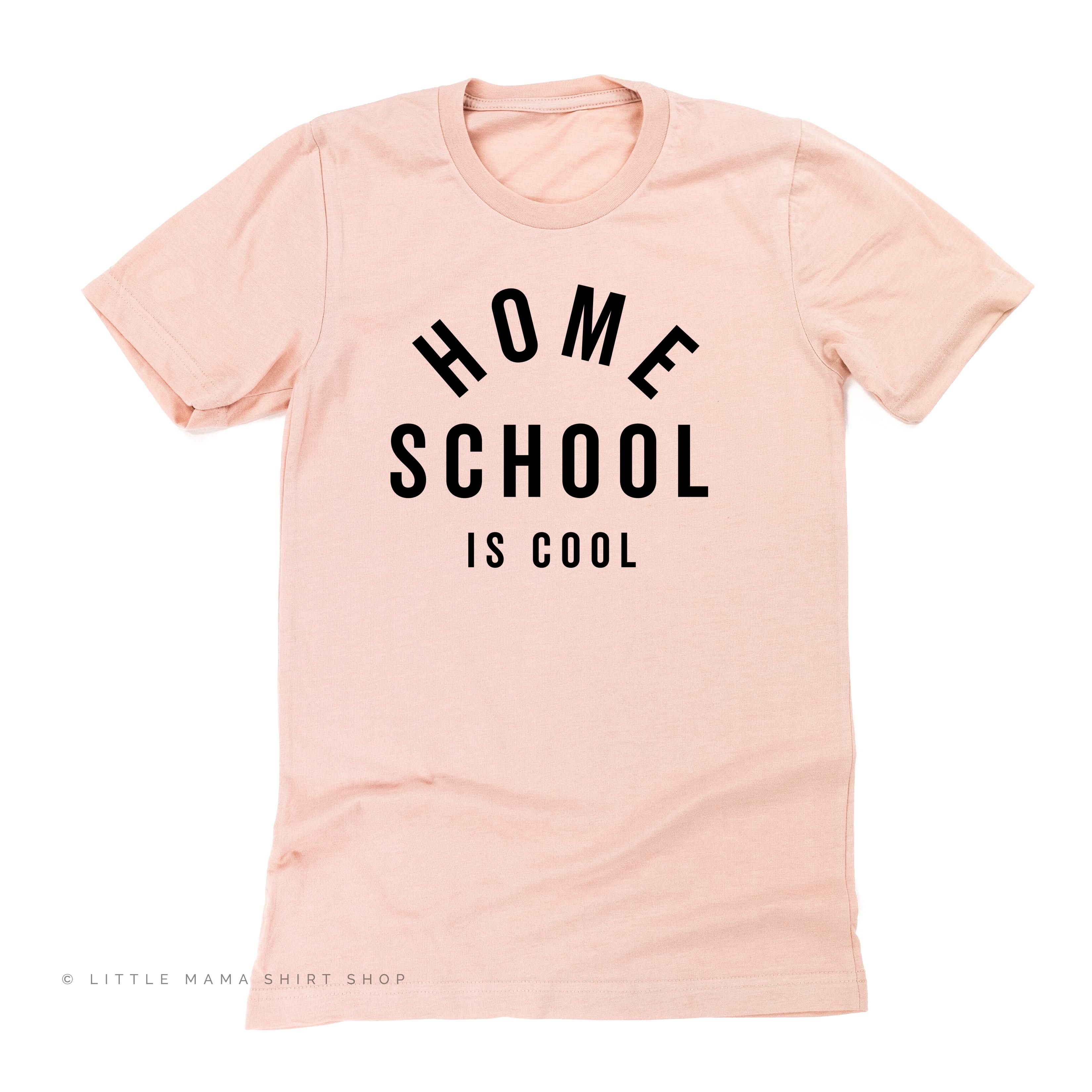 Home School is Cool - Unisex Tee Little Mama Shirt Shop
