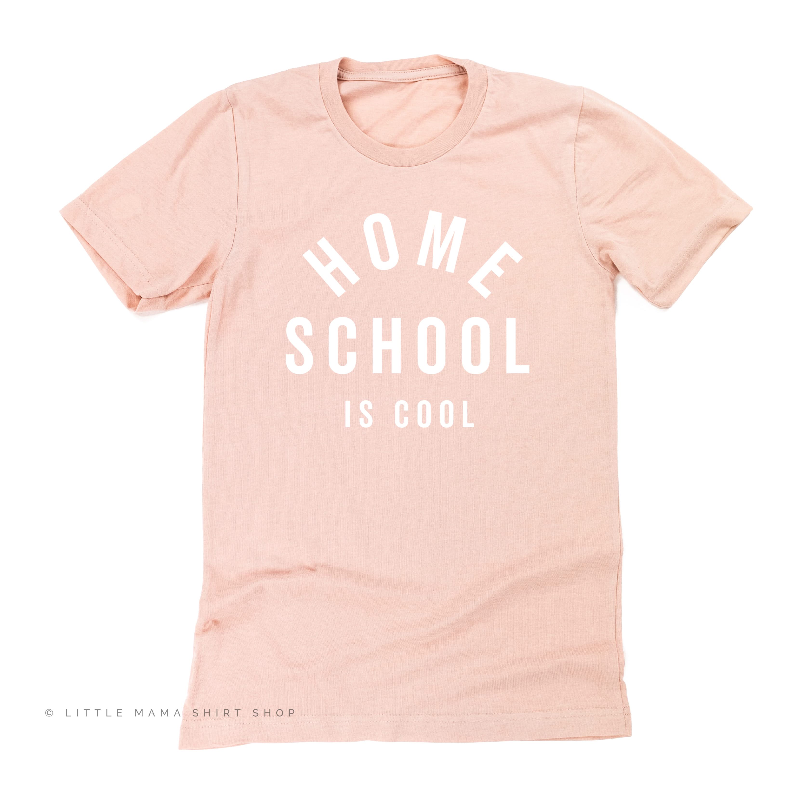 Home School is Cool - Unisex Tee Little Mama Shirt Shop