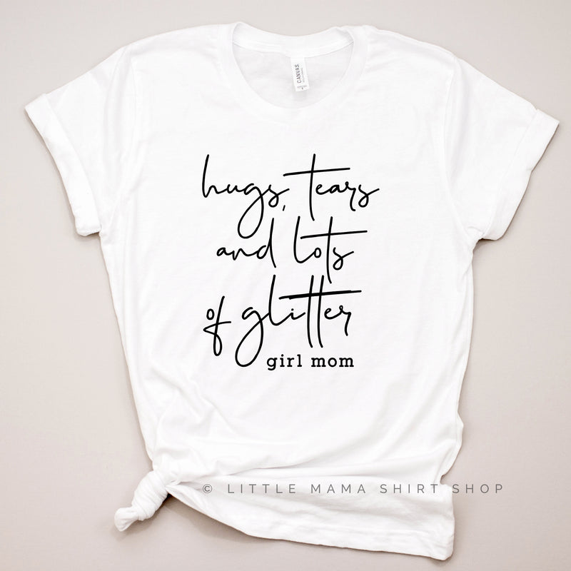 Hugs, Tears & Lots of Glitter - Unisex Tee