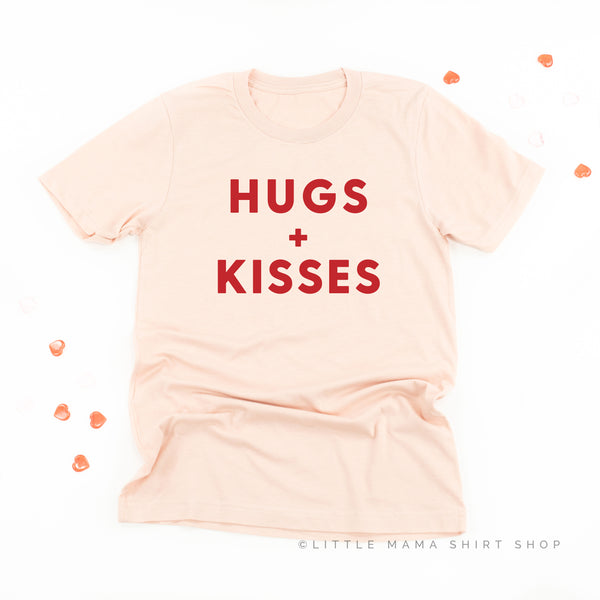 Hugs + Kisses - Unisex Tee