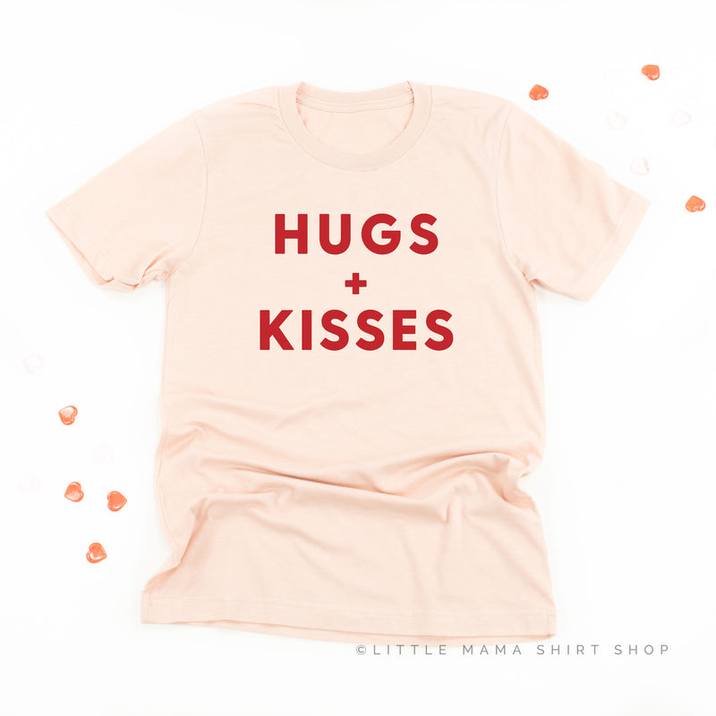 Hugs + Kisses - Unisex Tee