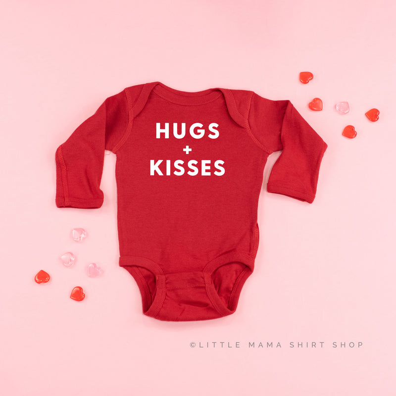 Hugs + Kisses - Child LONG SLEEVE Tee