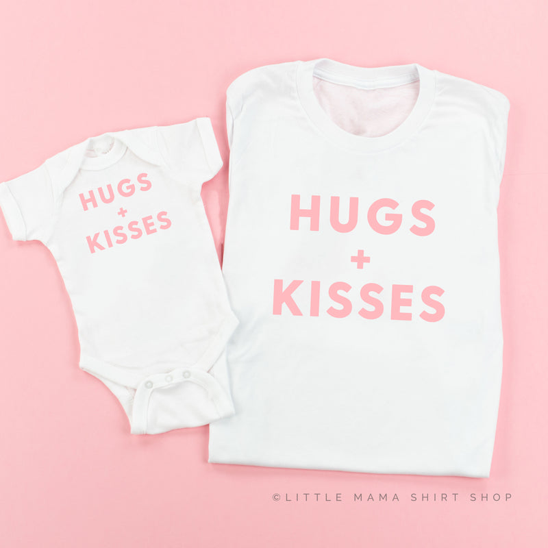 Hugs + Kisses - Set of 2 Tees