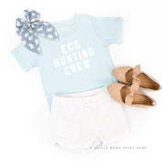 Block Font - Egg Hunting Crew - Child Tee Little Mama Shirt Shop