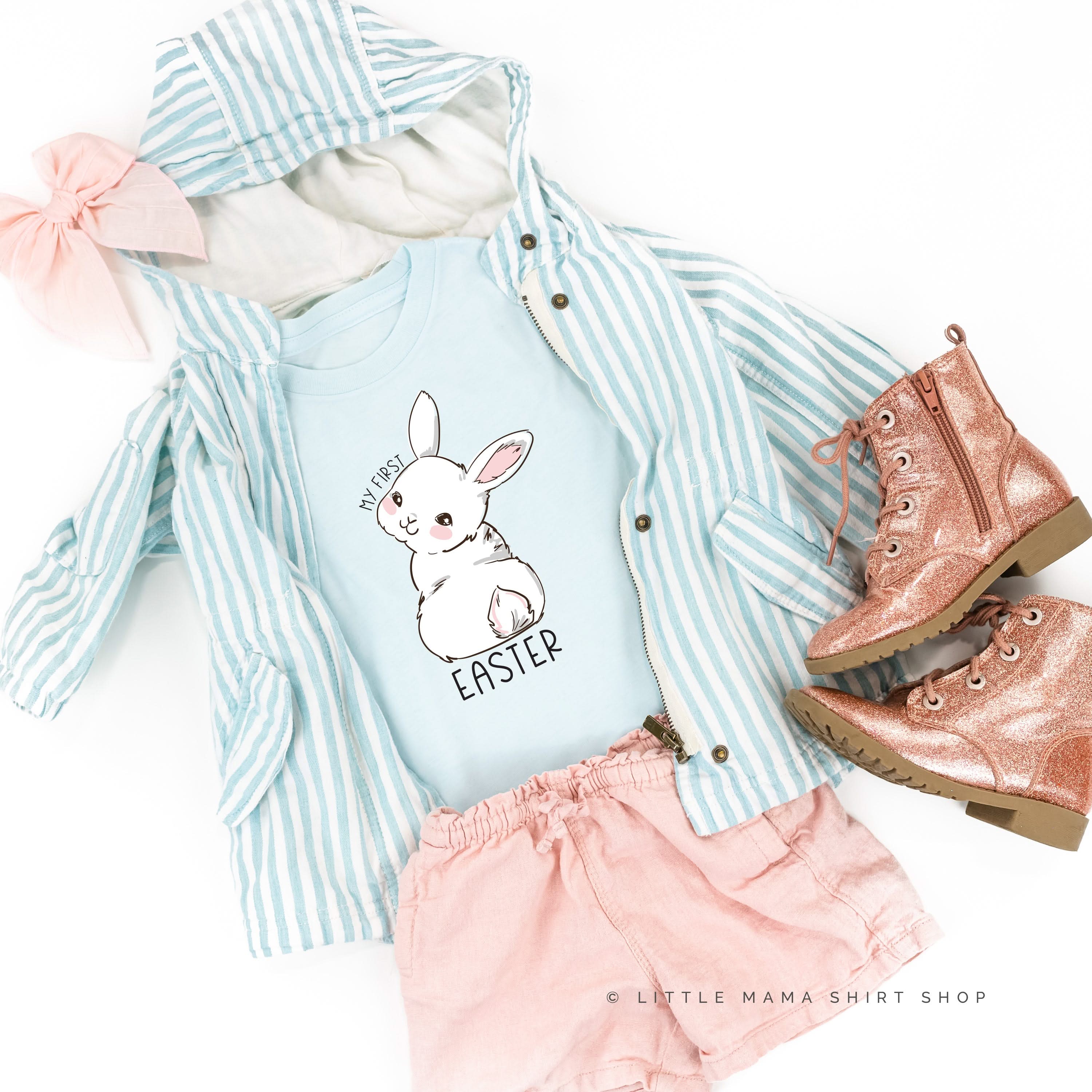My First Easter - Child Tee Little Mama Shirt Shop