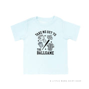 Take Me Out to the Ballgame - Short Sleeve Child Shirt Little Mama Shirt Shop