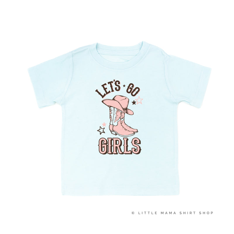 Let's Go Girls - (Cowgirl) - Short Sleeve Child Shirt
