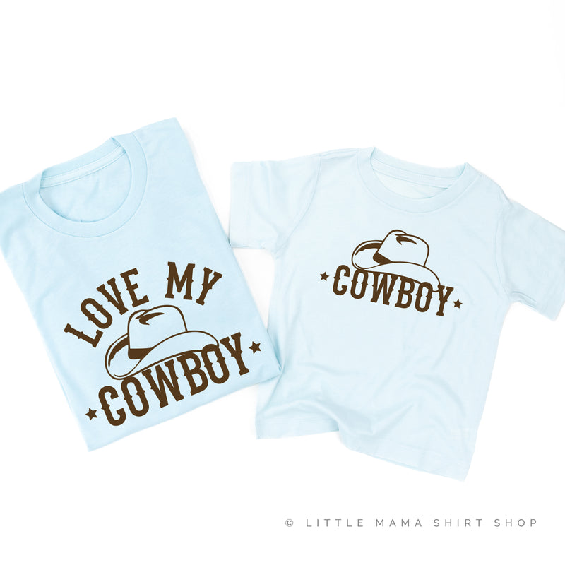 Love My Cowboy / Cowboy - Set of 2 Shirts