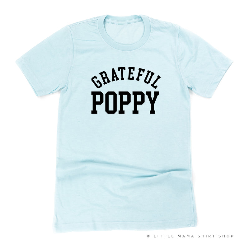 Grateful Poppy - (Varsity) - Unisex Tee