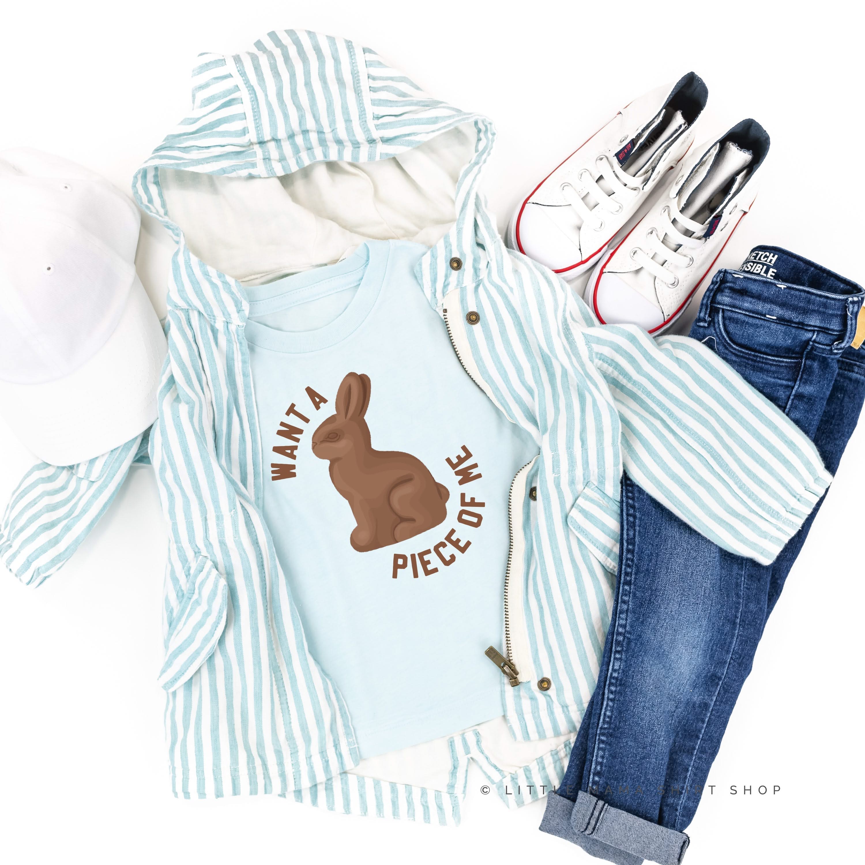 Want A Piece Of Me - Child Tee Little Mama Shirt Shop