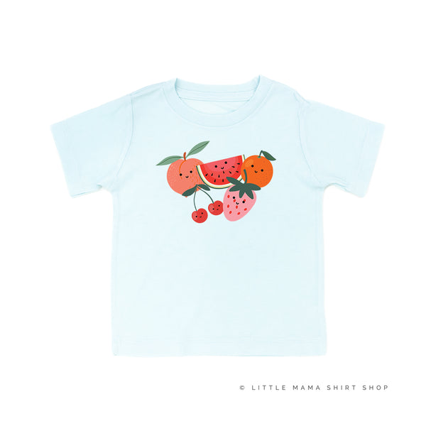Group of Smiley Fruit - Short Sleeve Child Tee