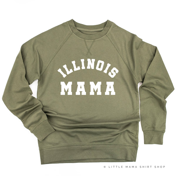 ILLINOIS MAMA - Lightweight Pullover Sweater