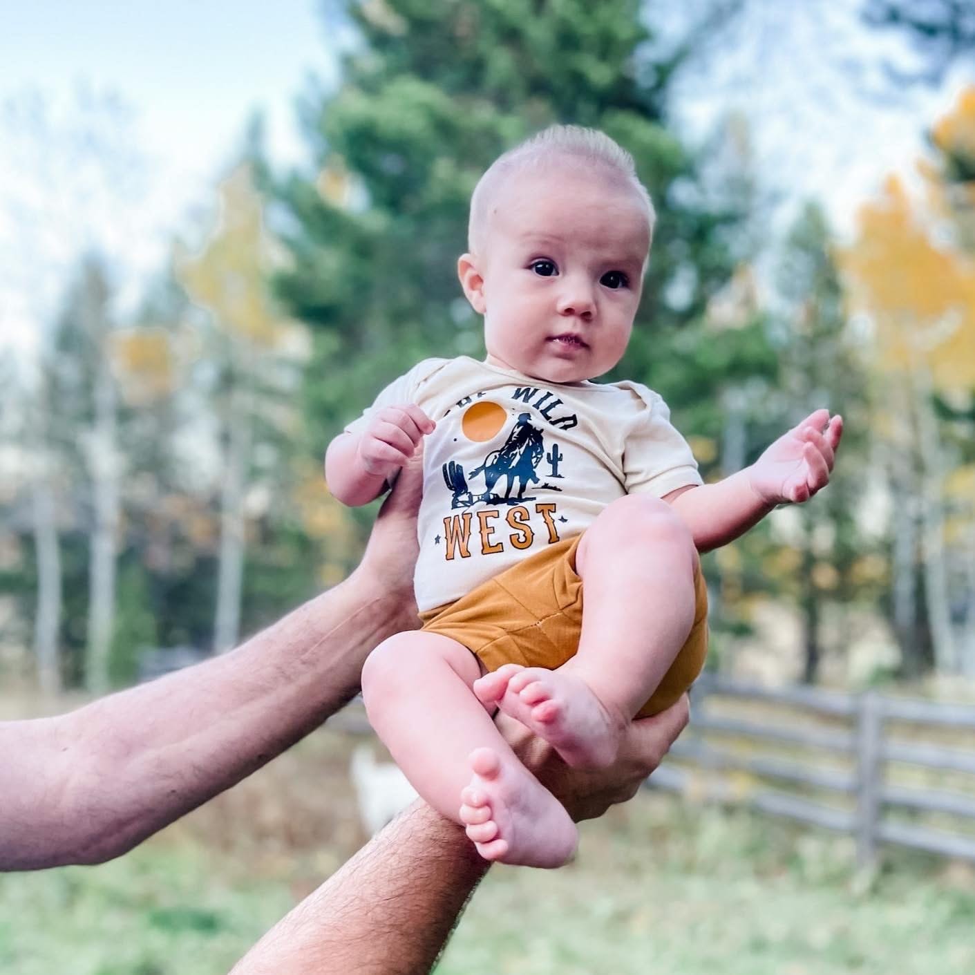 The Wild West - Distressed Design - Child Tee