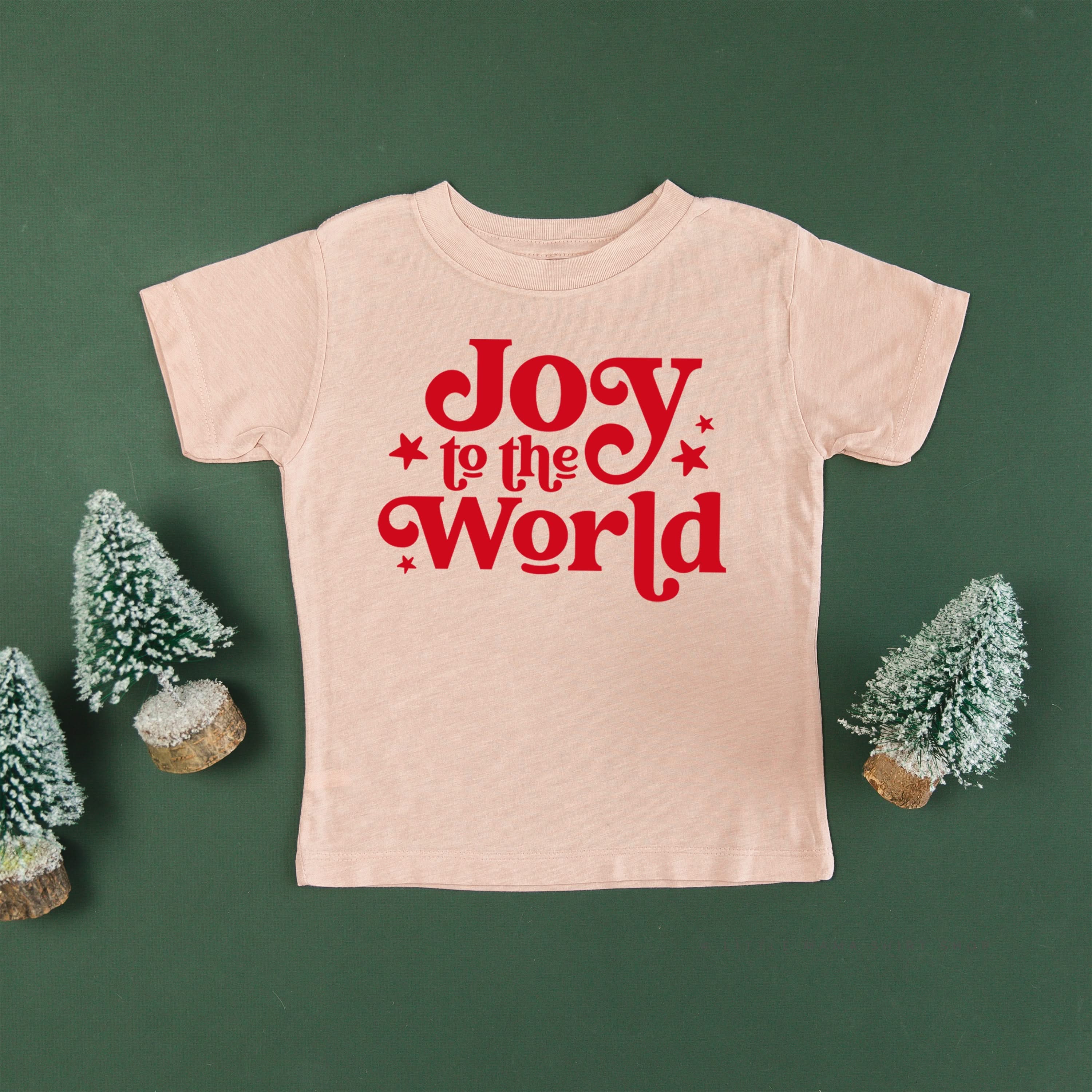 Joy To The World - Child Tee Little Mama Shirt Shop