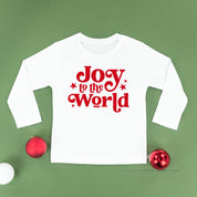 Joy To The World - Child LONG SLEEVE Tee Little Mama Shirt Shop