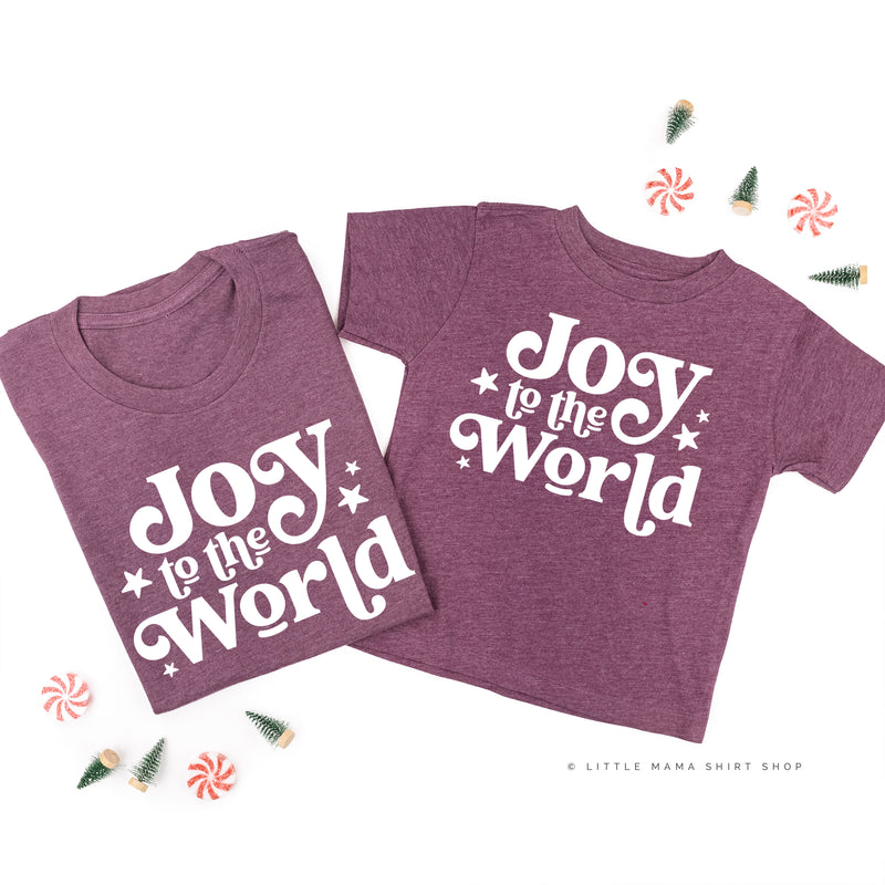 Joy To The World - Set of 2 Unisex Tees