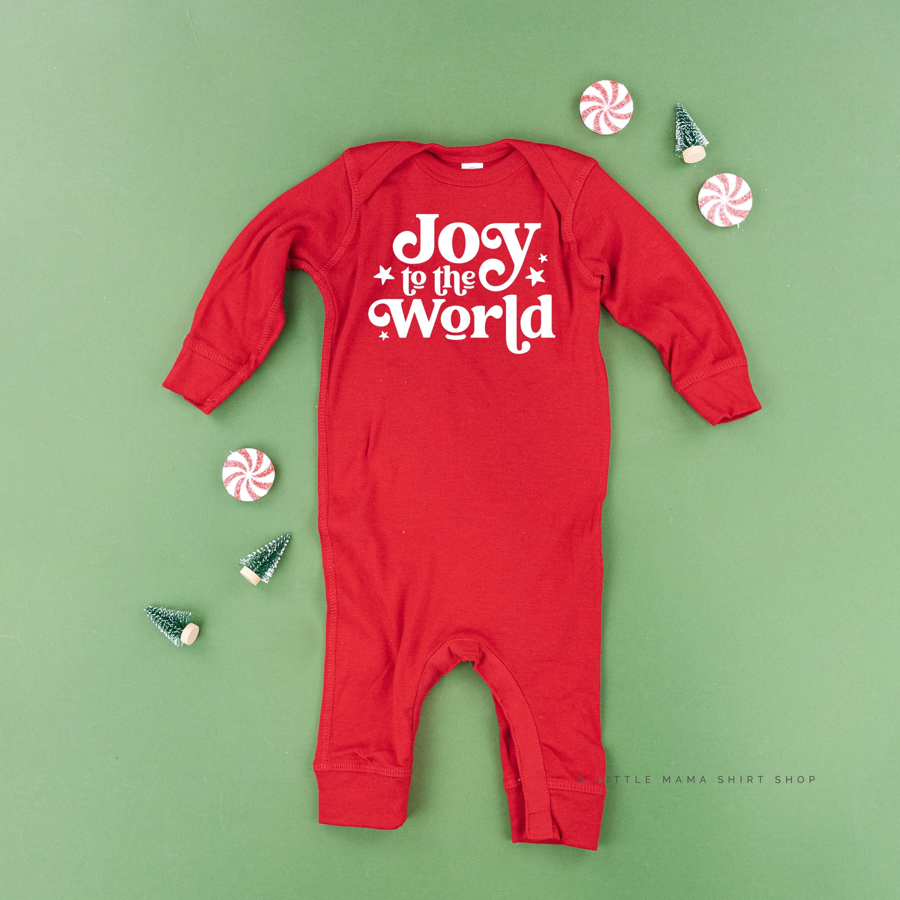 Joy To The World - Baby Sleeper Little Mama Shirt Shop