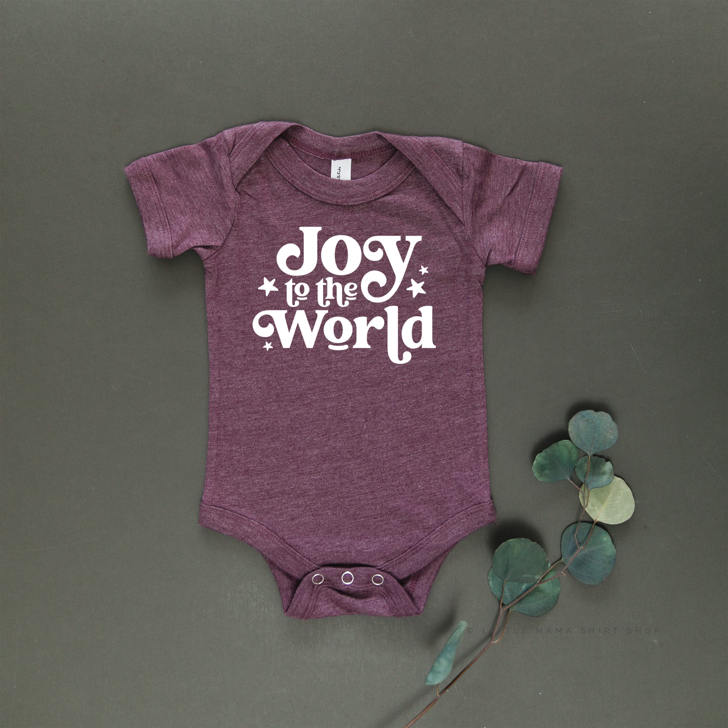 Joy To The World - Child Tee Little Mama Shirt Shop
