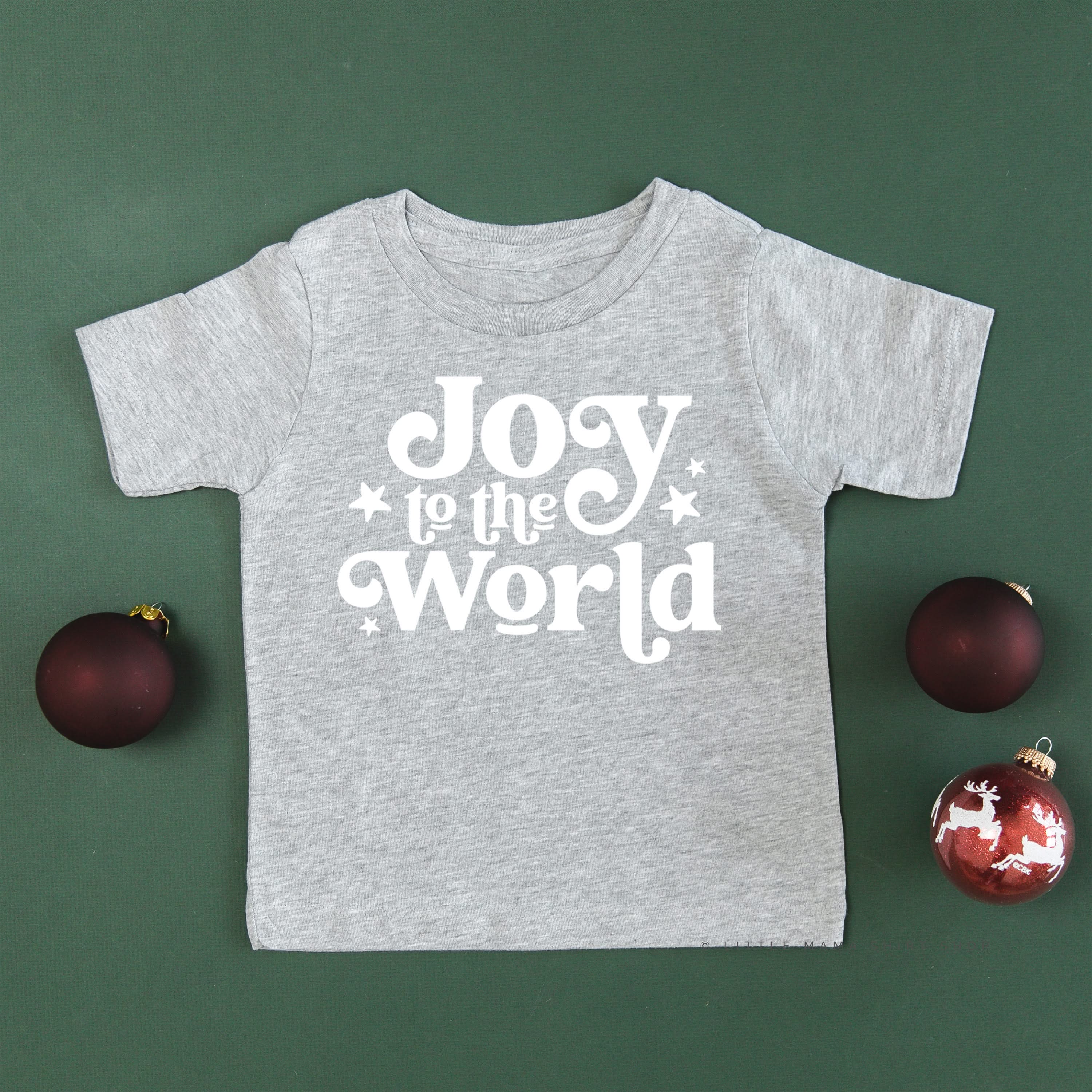 Joy To The World - Child Tee Little Mama Shirt Shop