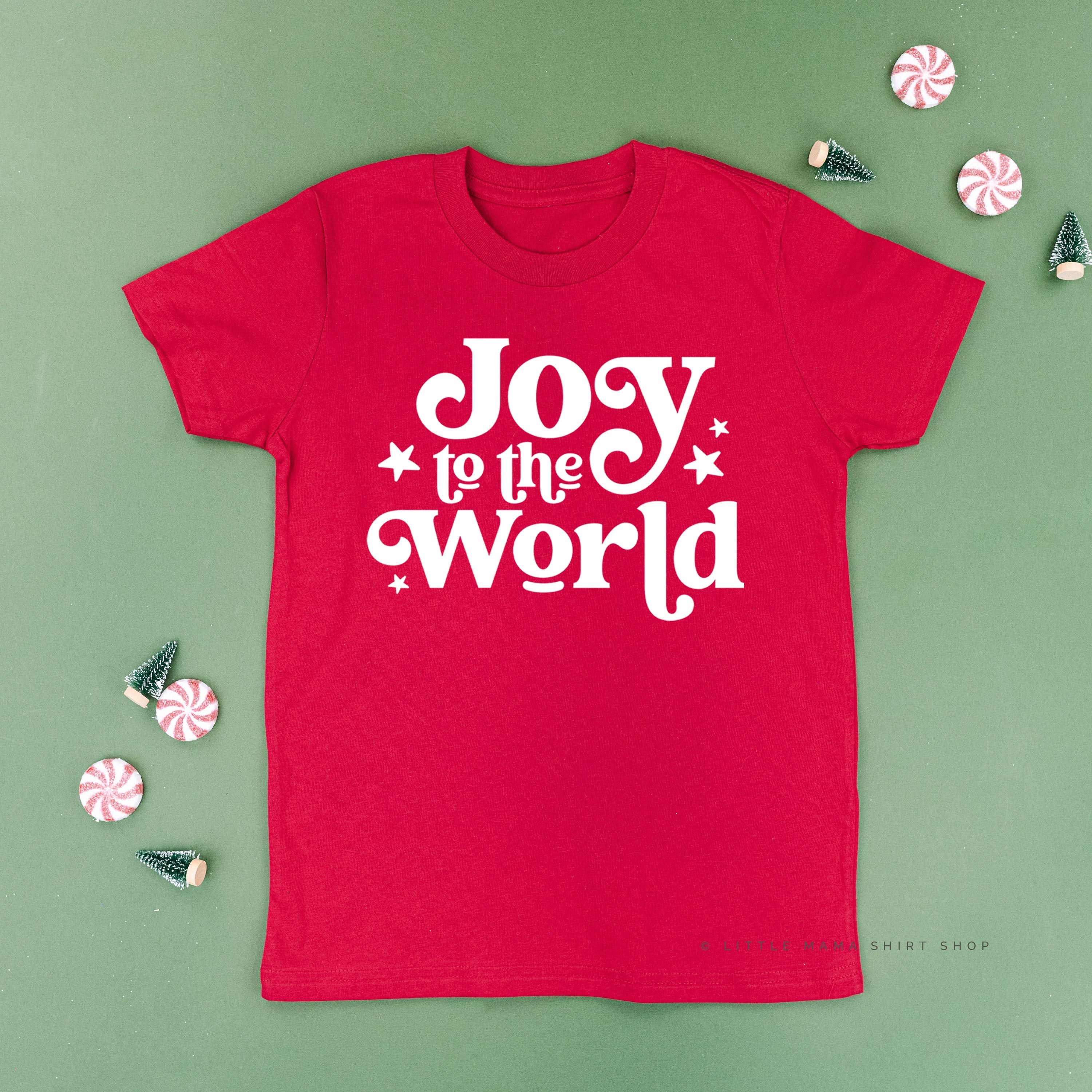 Joy To The World - Child Tee Little Mama Shirt Shop