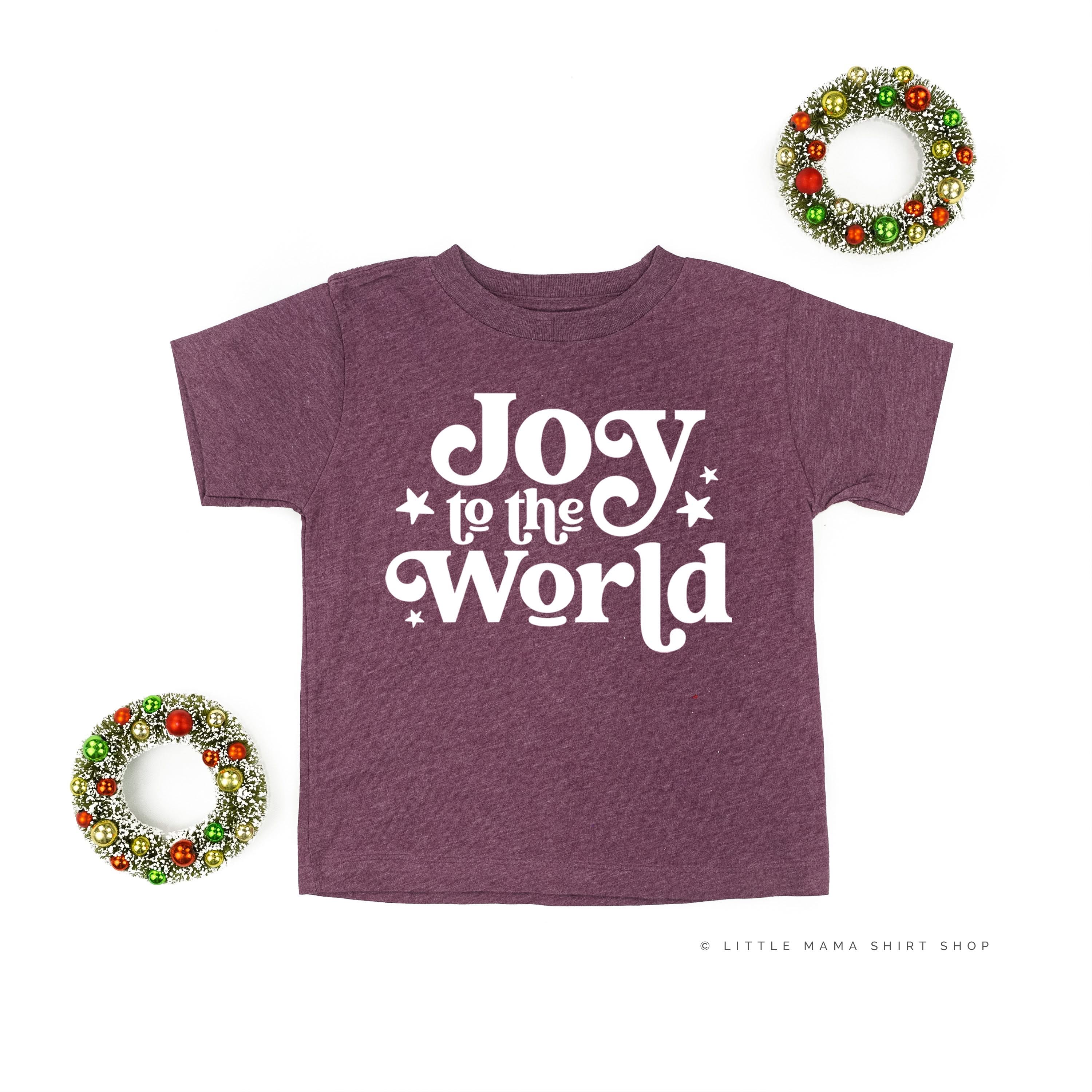 Joy To The World - Child Tee Little Mama Shirt Shop