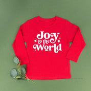 Joy To The World - Child LONG SLEEVE Tee Little Mama Shirt Shop