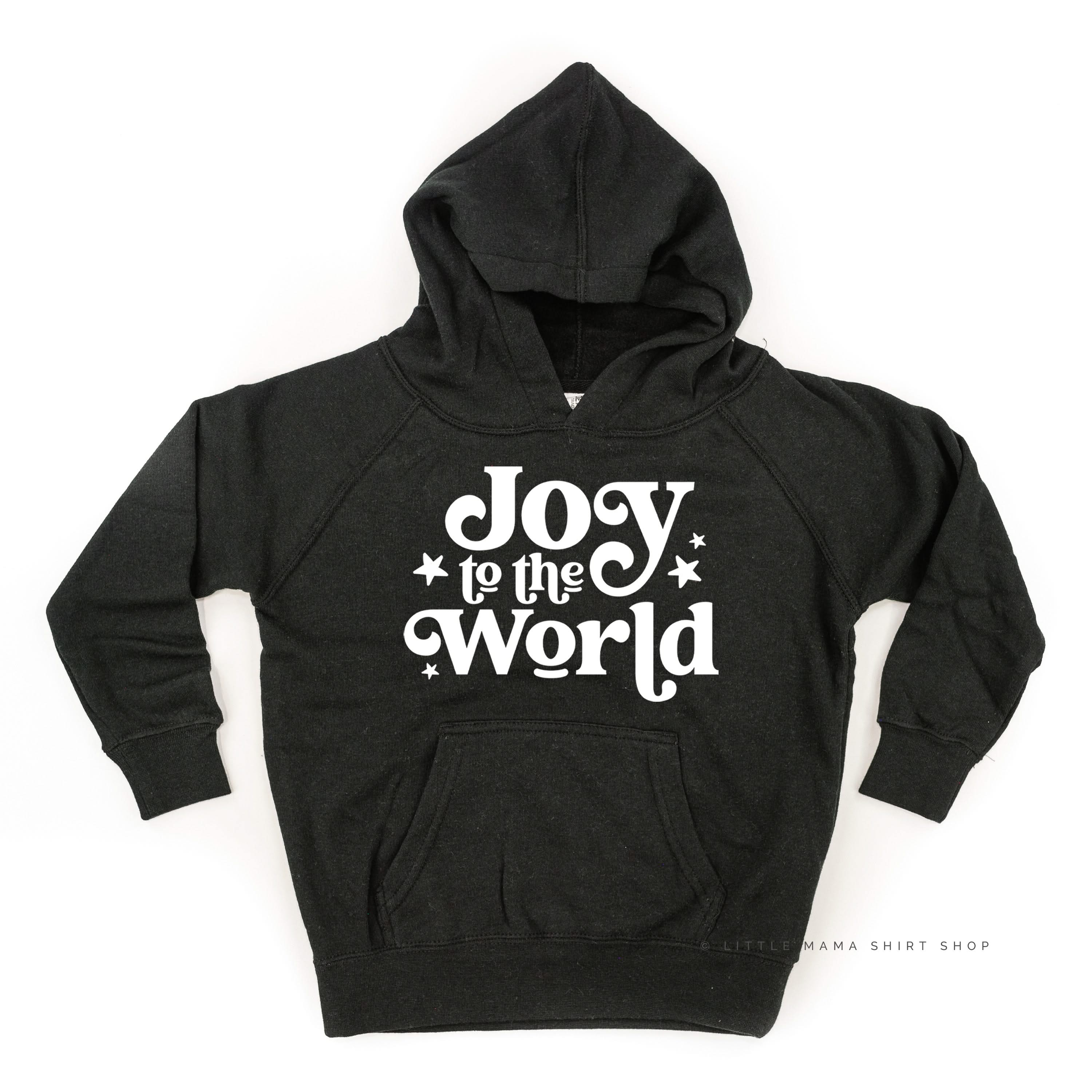 Joy To The World - Child HOODIE Little Mama Shirt Shop LLC
