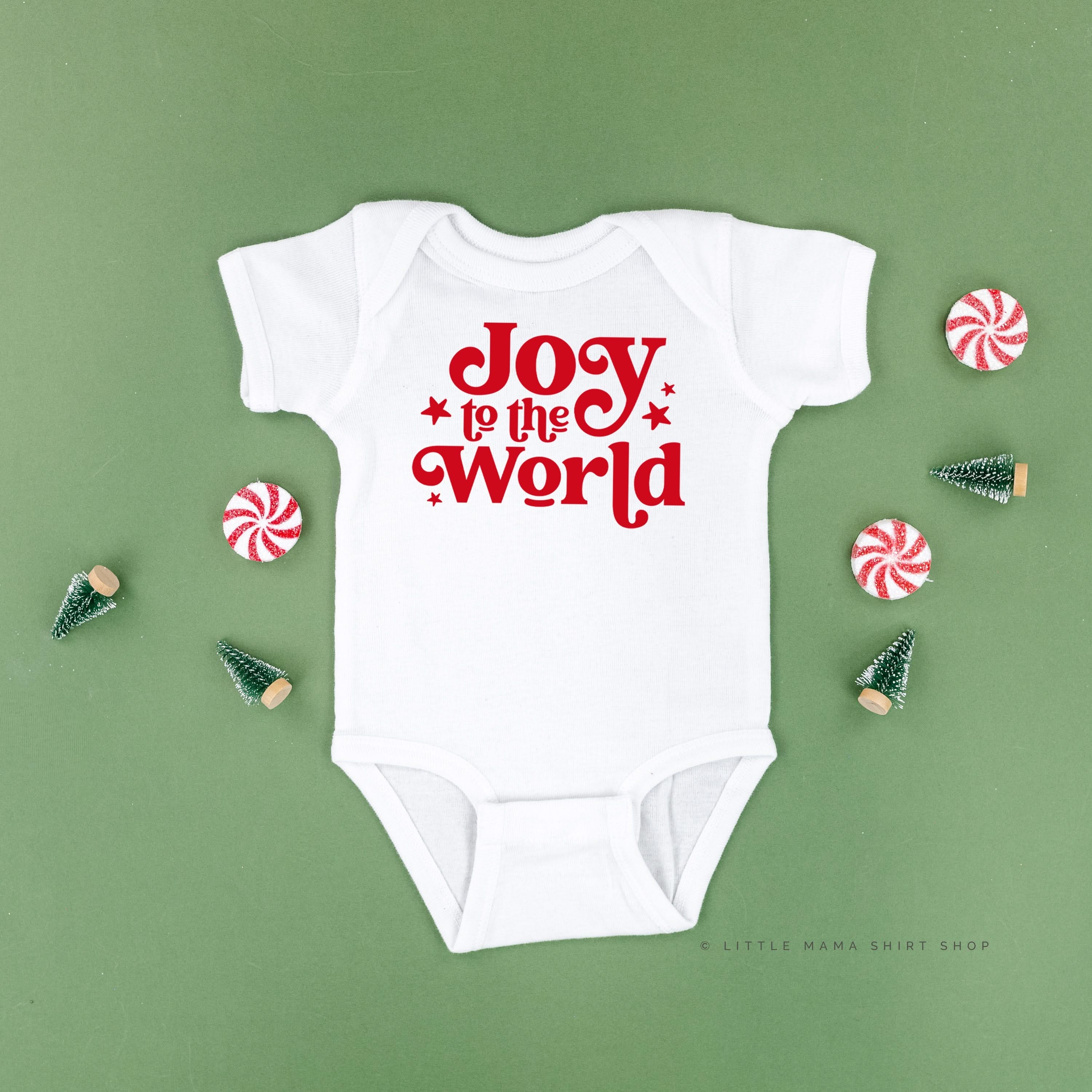 Joy To The World - Child Tee Little Mama Shirt Shop