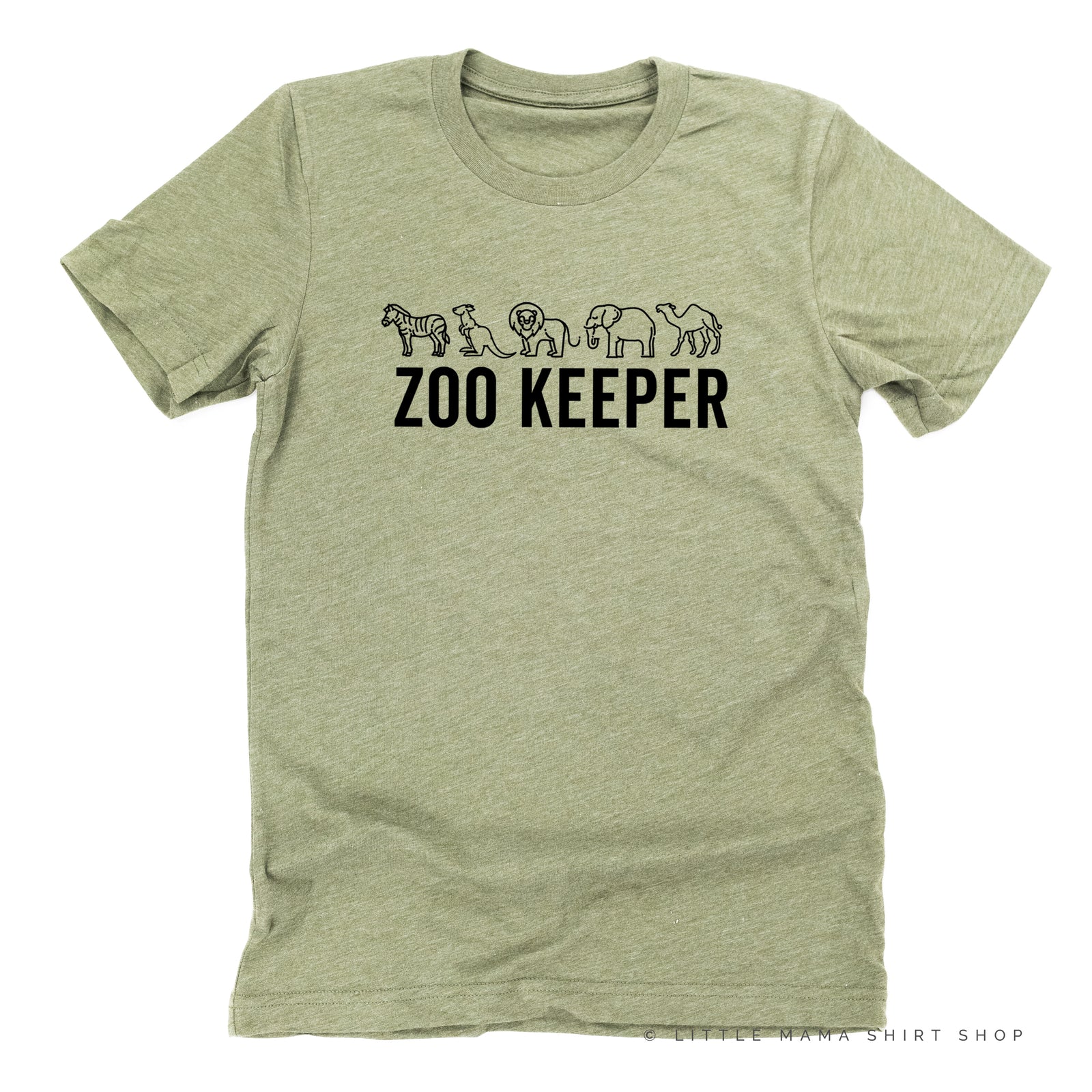 ZOO KEEPER ﻿- Unisex Tee – Little Mama Shirt Shop LLC