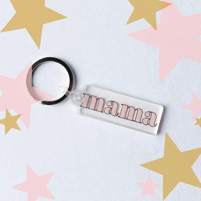 LMSS® KEYCHAIN - Mama - Outlines
