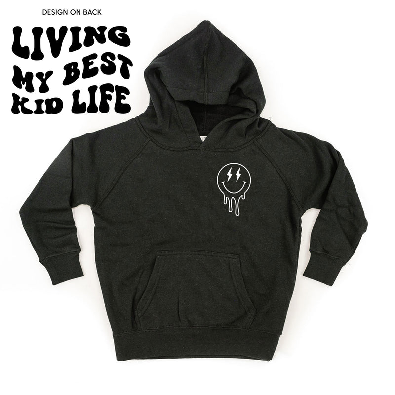 LIVING MY BEST KID LIFE (w/ Melty Lightning Eyes) - Child Hoodie