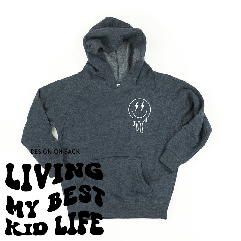 LIVING MY BEST KID LIFE (w/ Melty Lightning Eyes) - Child Hoodie