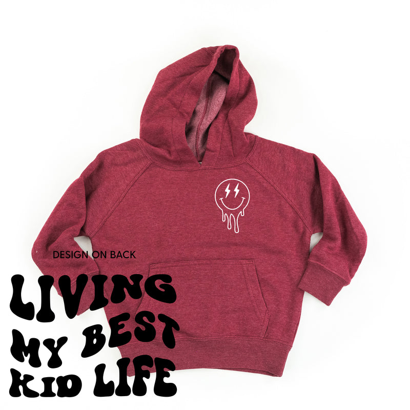 LIVING MY BEST KID LIFE (w/ Melty Lightning Eyes) - Child Hoodie