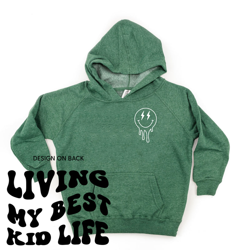 LIVING MY BEST KID LIFE (w/ Melty Lightning Eyes) - Child Hoodie