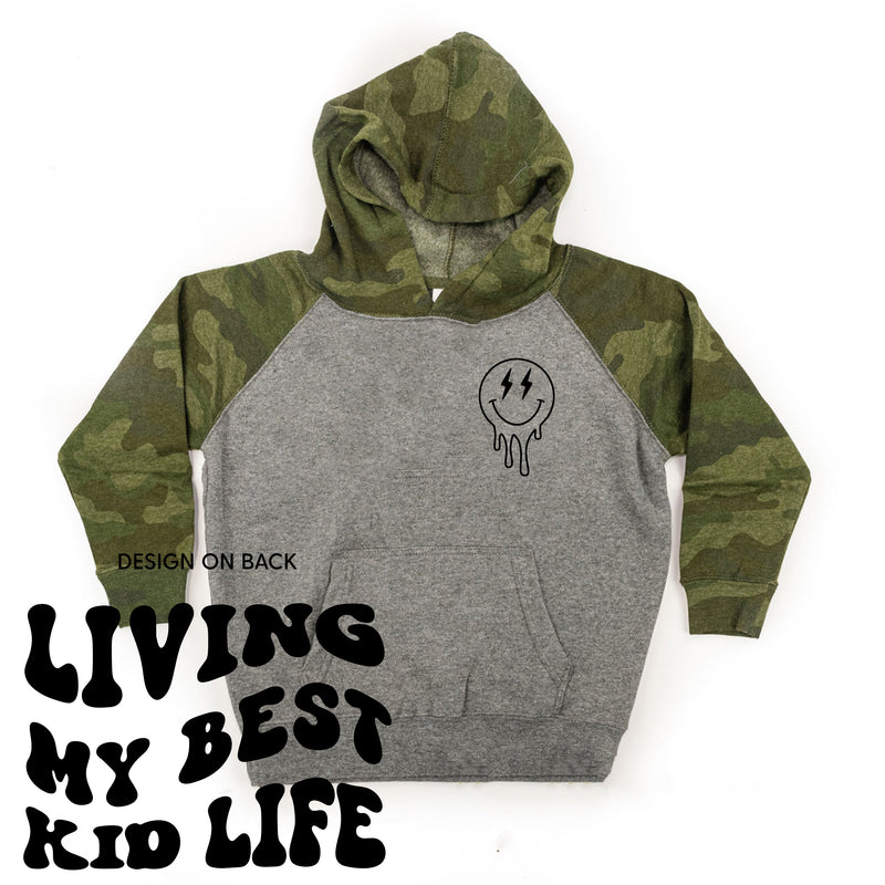 LIVING MY BEST KID LIFE (w/ Melty Lightning Eyes) - Child Hoodie