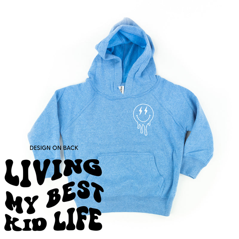 LIVING MY BEST KID LIFE (w/ Melty Lightning Eyes) - Child Hoodie