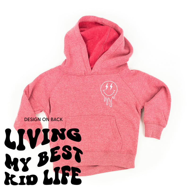 LIVING MY BEST KID LIFE (w/ Melty Lightning Eyes) - Child Hoodie