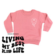 Living My Best Kid Life (w/ Melty Lightning Eyes) - Child Sweater Little Mama Shirt Shop
