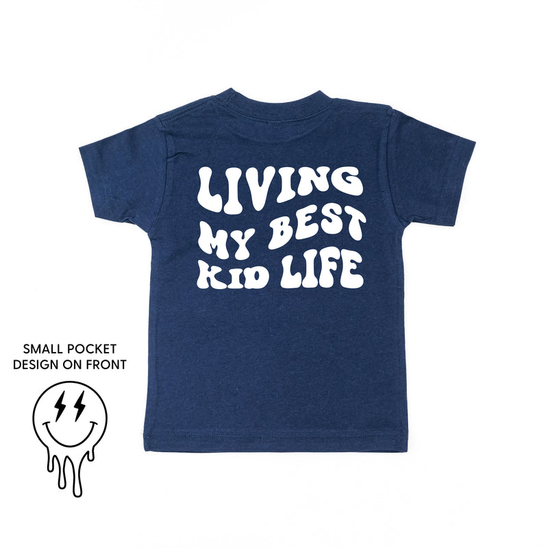 LIVING MY BEST KID LIFE (w/ Melty Lightning Eyes) - Short Sleeve Child Tee