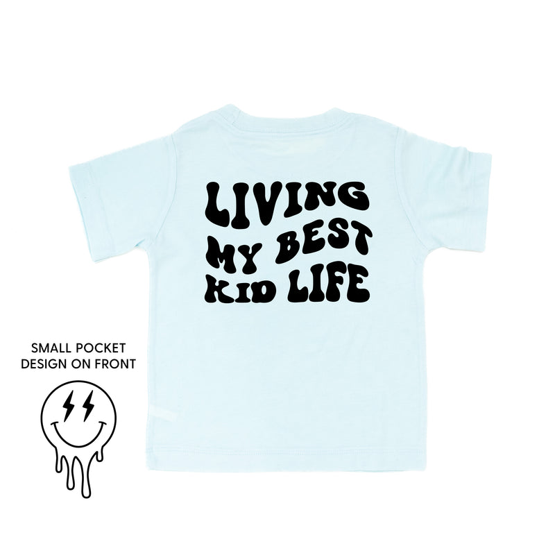 LIVING MY BEST KID LIFE (w/ Melty Lightning Eyes) - Short Sleeve Child Tee