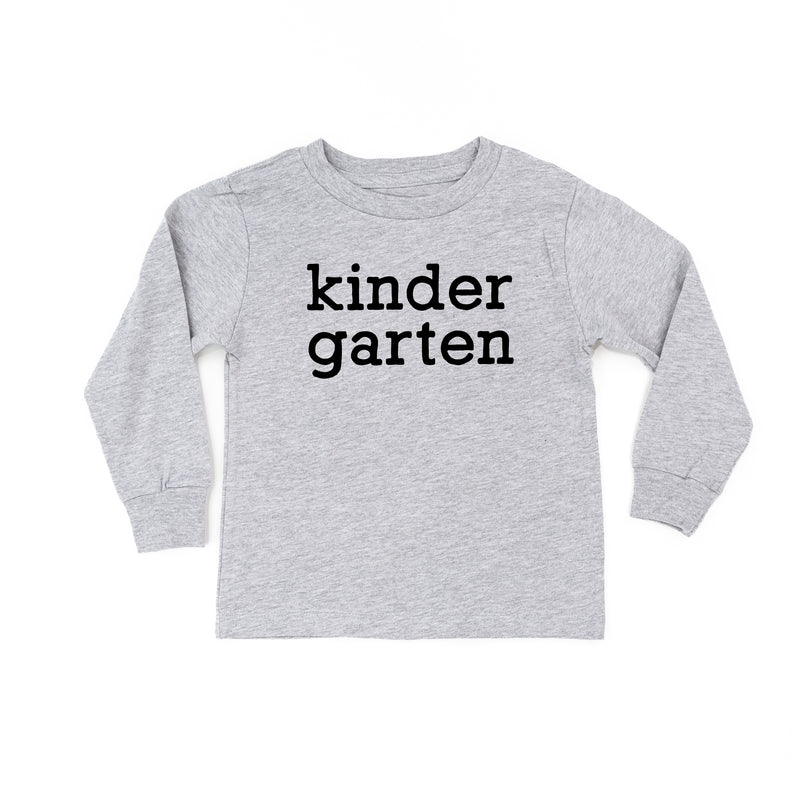 Kindergarten - Long Sleeve Child Shirt